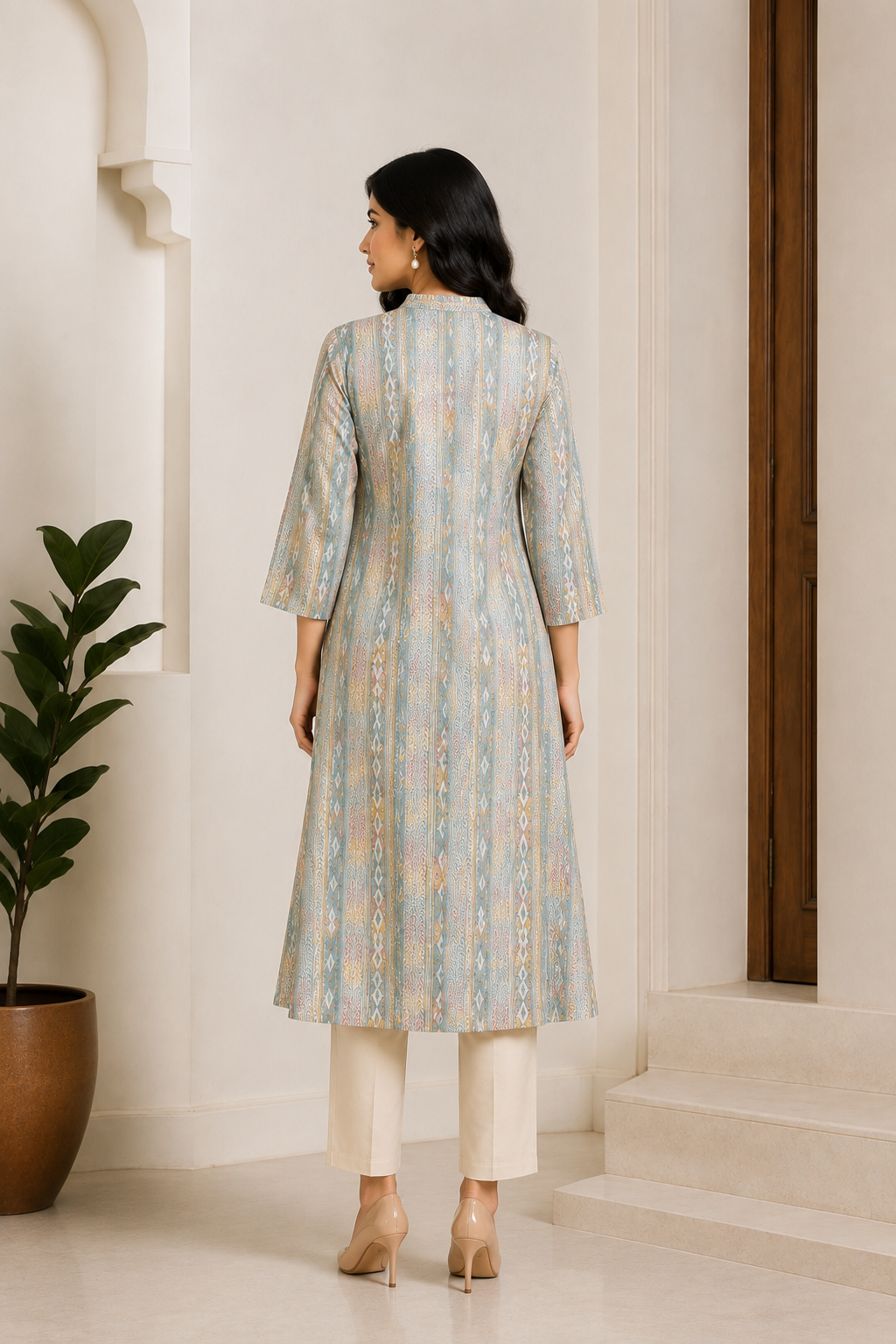 Soft Mal Cotton Contemporary Printed Co-ord set